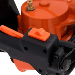 vidaXL Herramientas-Taladro de suelo de barrena naranja