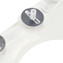 vidaXL Tapa de váter cierre suave y desenganche rápido blanca cuadrado Blanco Sale