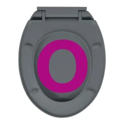 vidaXL Fontanería-Tapa de váter con cierre suave desenganche rápido ovalada
