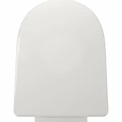 vidaXL Tapa y asiento de váter con cierre suave cuadrado blanco Best