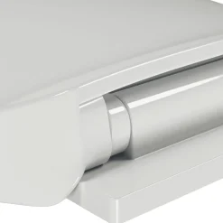 vidaXL Tapa y asiento de váter con cierre suave ovalado blanco Online