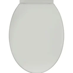 vidaXL Tapa y asiento de váter con cierre suave ovalado blanco Online