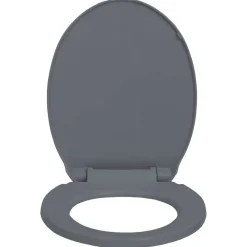 vidaXL Fontanería-Tapa y asiento de váter con cierre suave ovalada