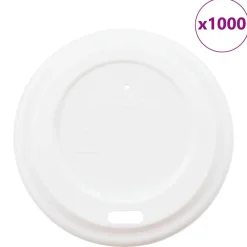 vidaXL Tapas de cartón para vasos de café Ø60 mm 4oz 1000 uds New