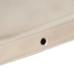 vidaXL Vallas De Jardín-Tapas piramidales postes valla 6 uds acero inoxidable 71x71 mm