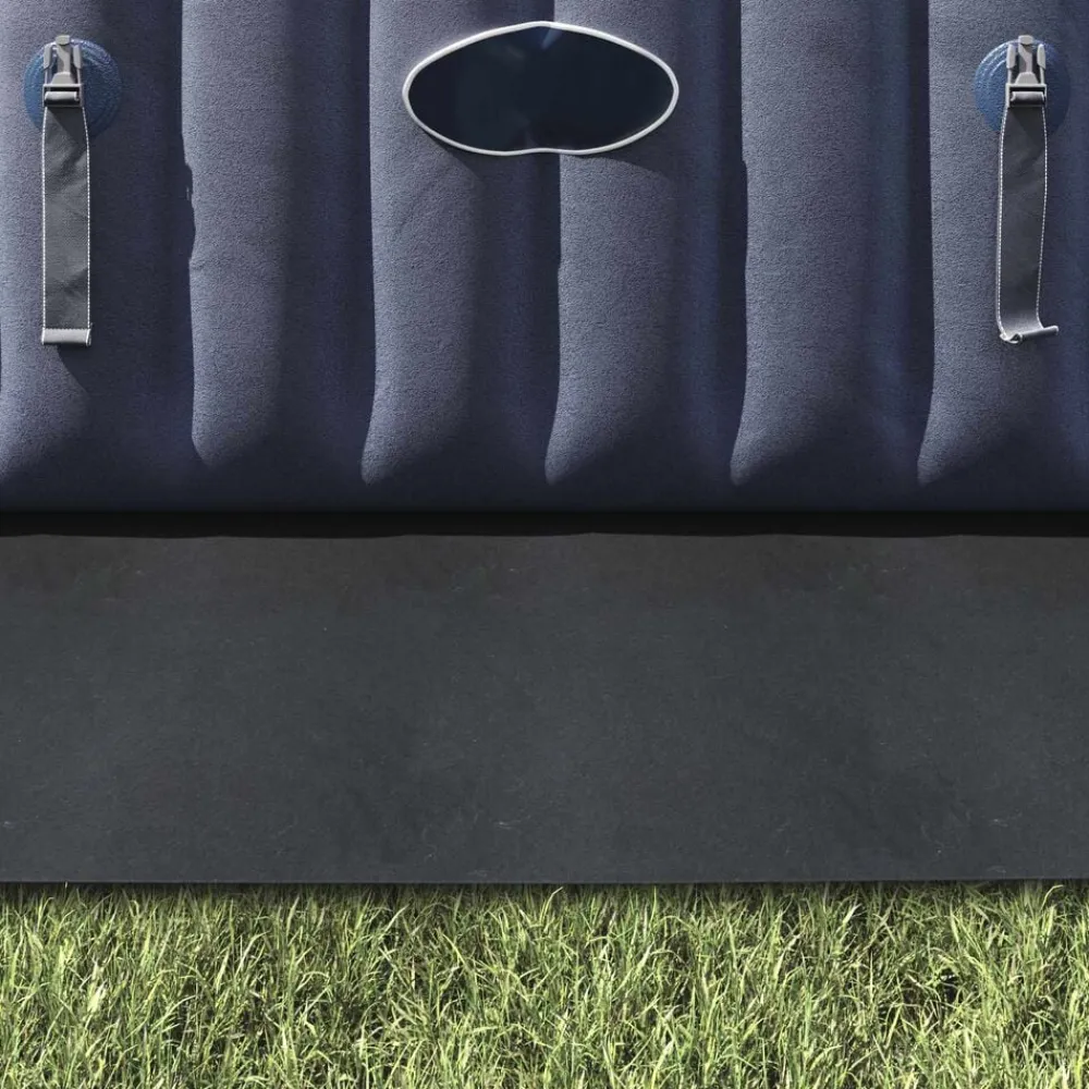 vidaXL Tapiz de suelo piscina geotextil poliéster gris claro 300x220cm Discount