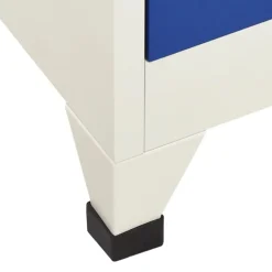 vidaXL Armarios Y Almacenamiento-Taquilla de acero 90x40x180 cm