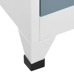vidaXL Armarios Y Almacenamiento-Taquilla de acero 90x40x180 cm