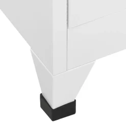 vidaXL Armarios Y Almacenamiento-Taquilla de acero 90x45x180 cm