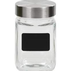 vidaXL Tarros de almacenaje con pegatina 12 unidades 300 ml Outlet