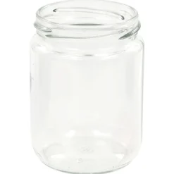 vidaXL Tarros de mermelada de vidrio tapa blanca y roja 48 uds 230 ml Blanco y rojo