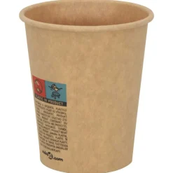 vidaXL Tazas de café de papel 1000 uds 8oz 200ml marrón Outlet