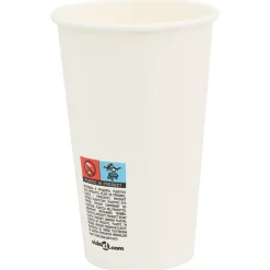 vidaXL Tazas de café de papel 1000 uds 16oz 400ml blanco Sale