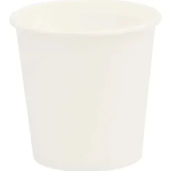 vidaXL Restauración-Tazas de café de papel 1000 uds 4oz 100ml blanco