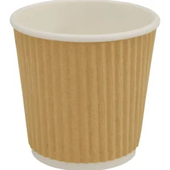 vidaXL Tazas de café de papel 1000 uds 4oz 100ml marrón Discount