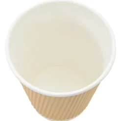 vidaXL Tazas de café de papel 500 uds 12oz 300ml marrón Hot