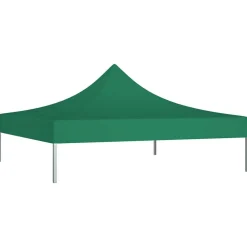 vidaXL Techo de carpa para celebraciones 3x3 m 270 g/m² Verde Clearance