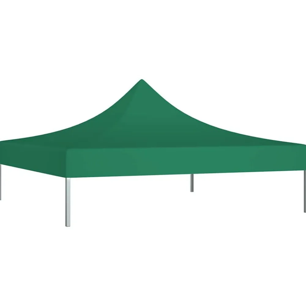 vidaXL Techo de carpa para celebraciones 3x3 m 270 g/m² Verde Clearance