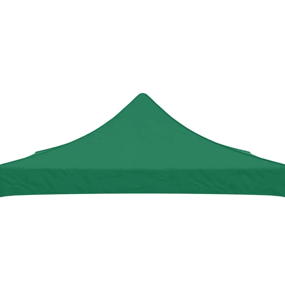 vidaXL Techo de carpa para celebraciones 3x3 m 270 g/m² Verde Clearance