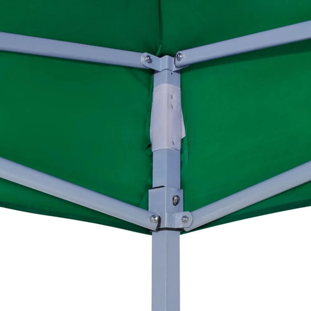 vidaXL Techo de carpa para celebraciones 3x3 m 270 g/m² Verde Clearance