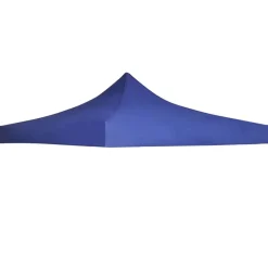 vidaXL Techo de carpa para celebraciones 3x3 m Azul Outlet