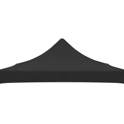 vidaXL Techo de carpa para celebraciones 3x3 m 270 g/m² Negro Online