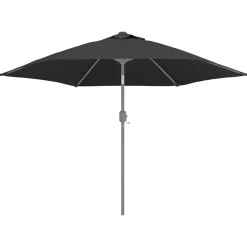 vidaXL Jardín-Tela de repuesto para sombrilla gris 300 cm