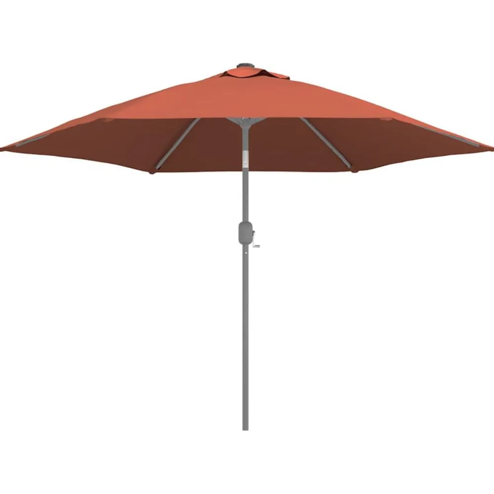 vidaXL Tela de repuesto para sombrilla 300 cm Terracota Clearance