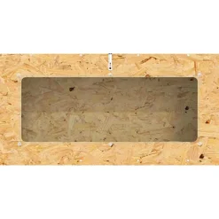 vidaXL Productos Para Mascotas-Terrario Marrón 100 x 50 x 100 cm OSB