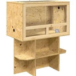 vidaXL Terrario Marrón 80 x 50 x 100 cm OSB Sale