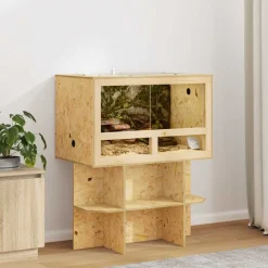 vidaXL Terrario Marrón 80 x 50 x 100 cm OSB Sale