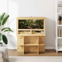 vidaXL Terrario Marrón 80 x 50 x 100 cm OSB Sale