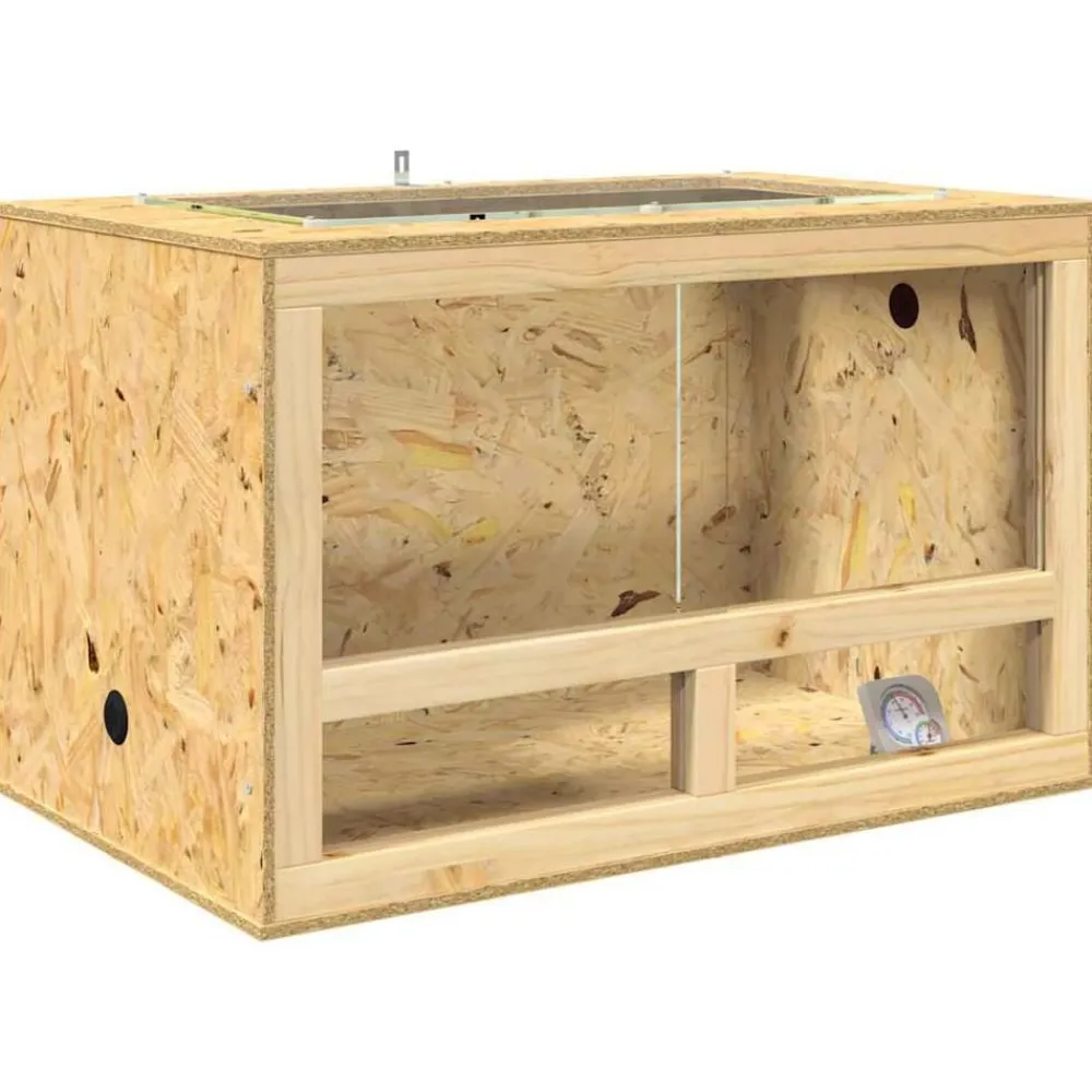vidaXL Terrario Marrón 80 x 50 x 100 cm OSB Sale