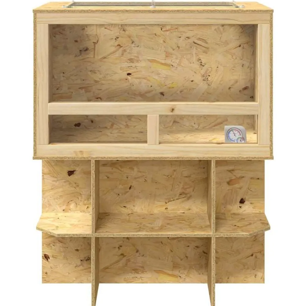 vidaXL Terrario Marrón 80 x 50 x 100 cm OSB Sale