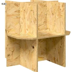 vidaXL Productos Para Mascotas-Terrario Marrón 50 x 50 x 100 cm OSB