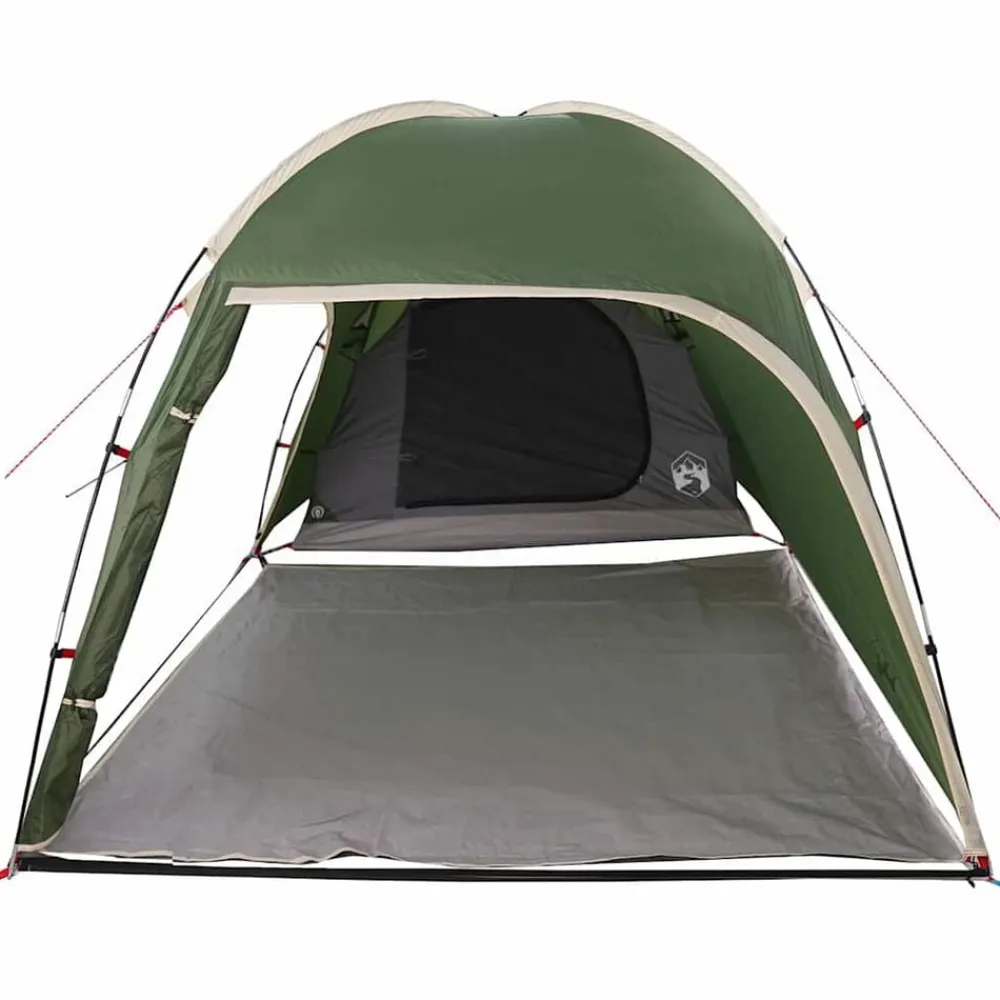 vidaXL Actividades Al Aire Libre-Tienda Cabaña con techo 370 x 230 x 185 cm tafetán
