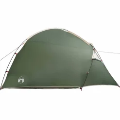vidaXL Actividades Al Aire Libre-Tienda Cabaña con techo 370 x 230 x 185 cm tafetán