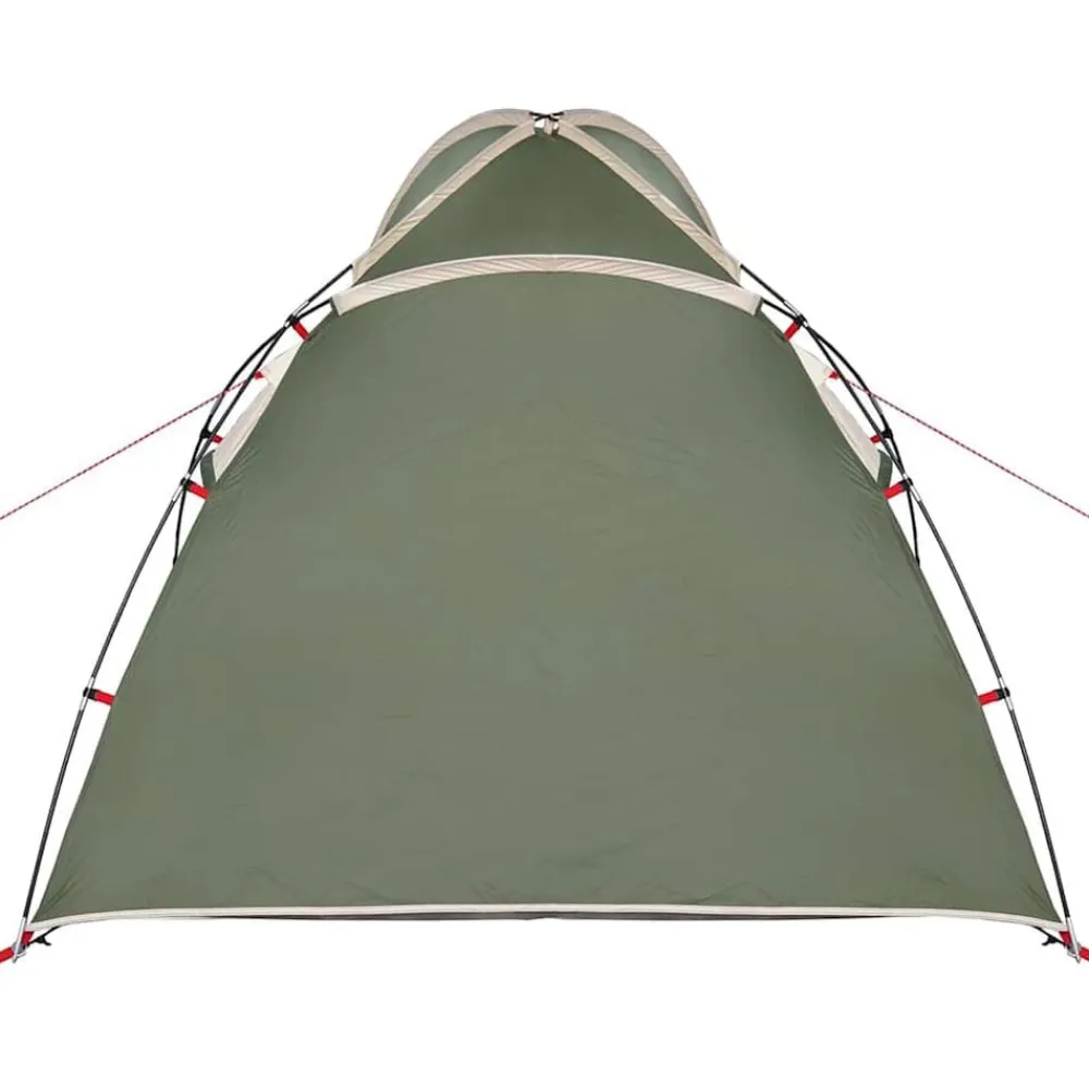 vidaXL Actividades Al Aire Libre-Tienda Cabaña con techo 370 x 230 x 185 cm tafetán