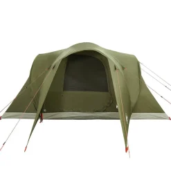vidaXL Actividades Al Aire Libre-Tienda campaña familiar iglú 6 personas impermeable