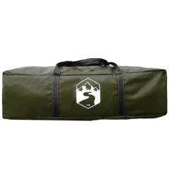 vidaXL Tienda campaña familiar tipi 6 personas impermeable Verde oliva Best