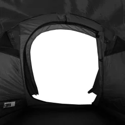 vidaXL Actividades Al Aire Libre-Tienda campaña túnel 3 personas tela opaca impermeable blanco