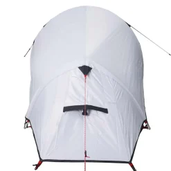 vidaXL Actividades Al Aire Libre-Tienda campaña túnel 3 personas tela opaca impermeable blanco