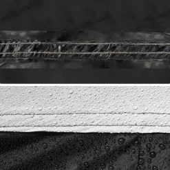 vidaXL Tienda campaña túnel 2 personas tela opaca impermeable blanco Blanco opaco Hot