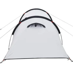 vidaXL Tienda campaña túnel 2 personas tela opaca impermeable blanco Blanco opaco Hot