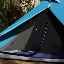 vidaXL Tienda colgante tipi para 1 persona impermeable Azul Hot