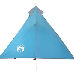 vidaXL Tienda colgante tipi para 1 persona impermeable Azul Hot
