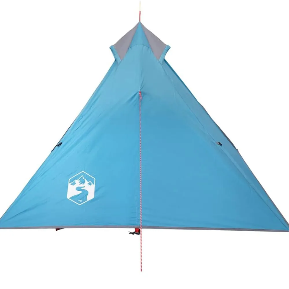 vidaXL Tienda colgante tipi para 1 persona impermeable Azul Hot