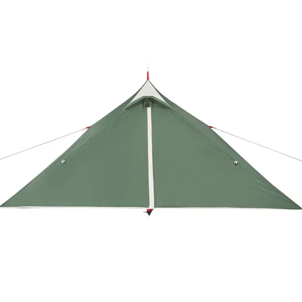 vidaXL Tienda colgante tipi para 1 persona impermeable Verde Outlet