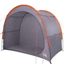 vidaXL Actividades Al Aire Libre-Tienda de almacenamiento impermeable y naranja
