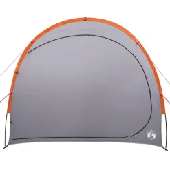 vidaXL Actividades Al Aire Libre-Tienda de almacenamiento impermeable y naranja